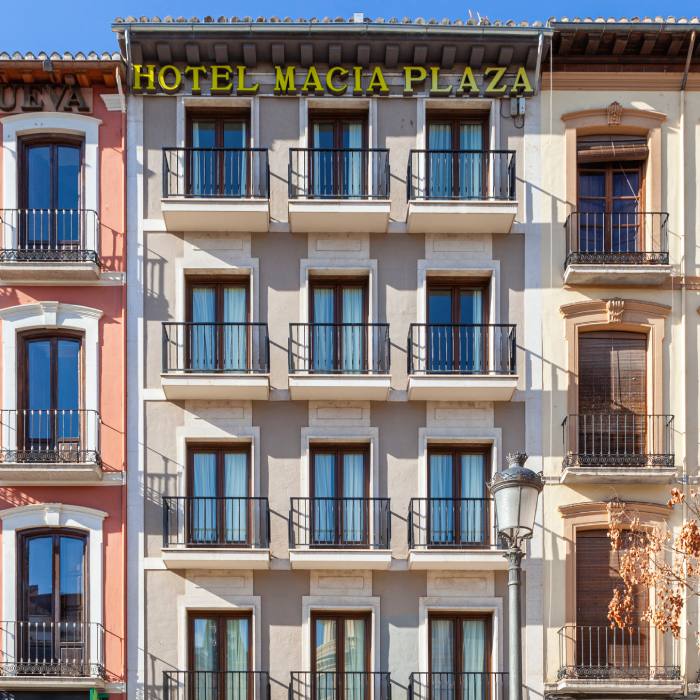Maciá Plaza in Granada, Spain